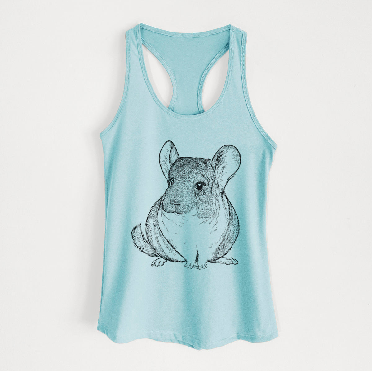 Cheddar the Chinchilla - Women's Racerback Tanktop
