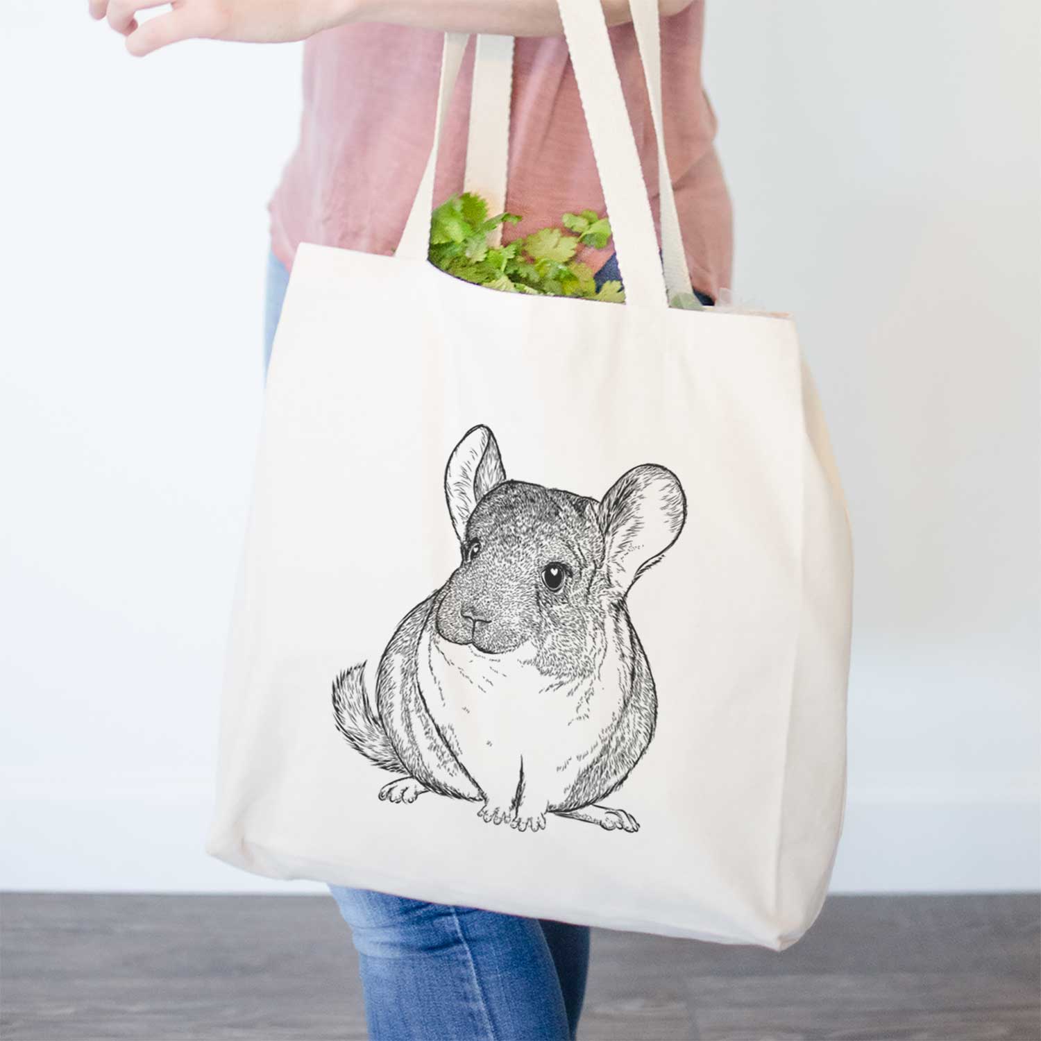 Cheddar the Chinchilla - Tote Bag