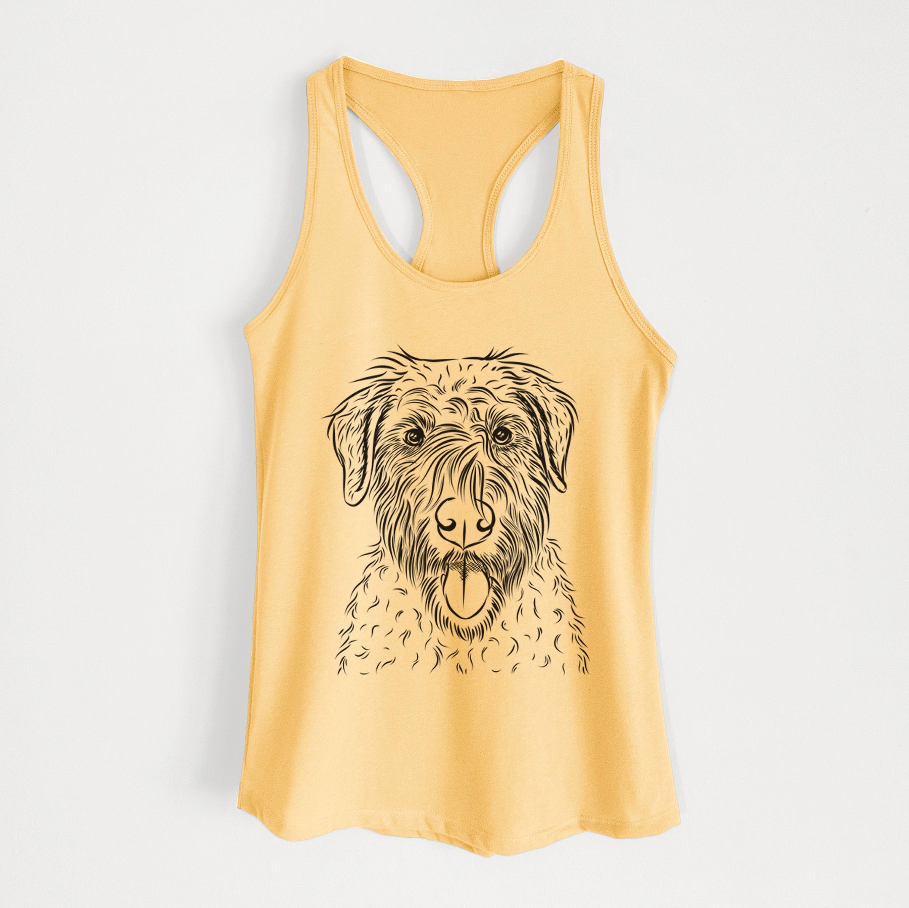 Chester the Soft Coated Wheaten Terrier - Women's Racerback Tanktop