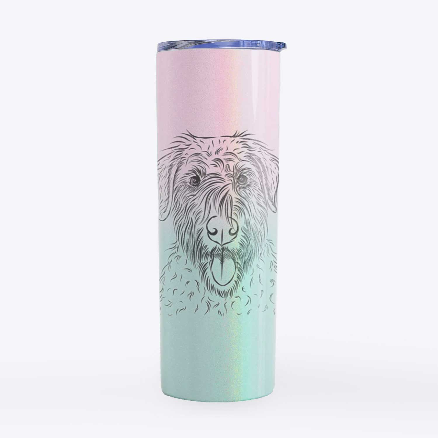 Chester the Soft Coated Wheaten Terrier - 20oz Skinny Tumbler