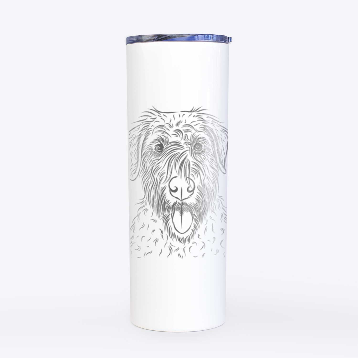 Chester the Soft Coated Wheaten Terrier - 20oz Skinny Tumbler