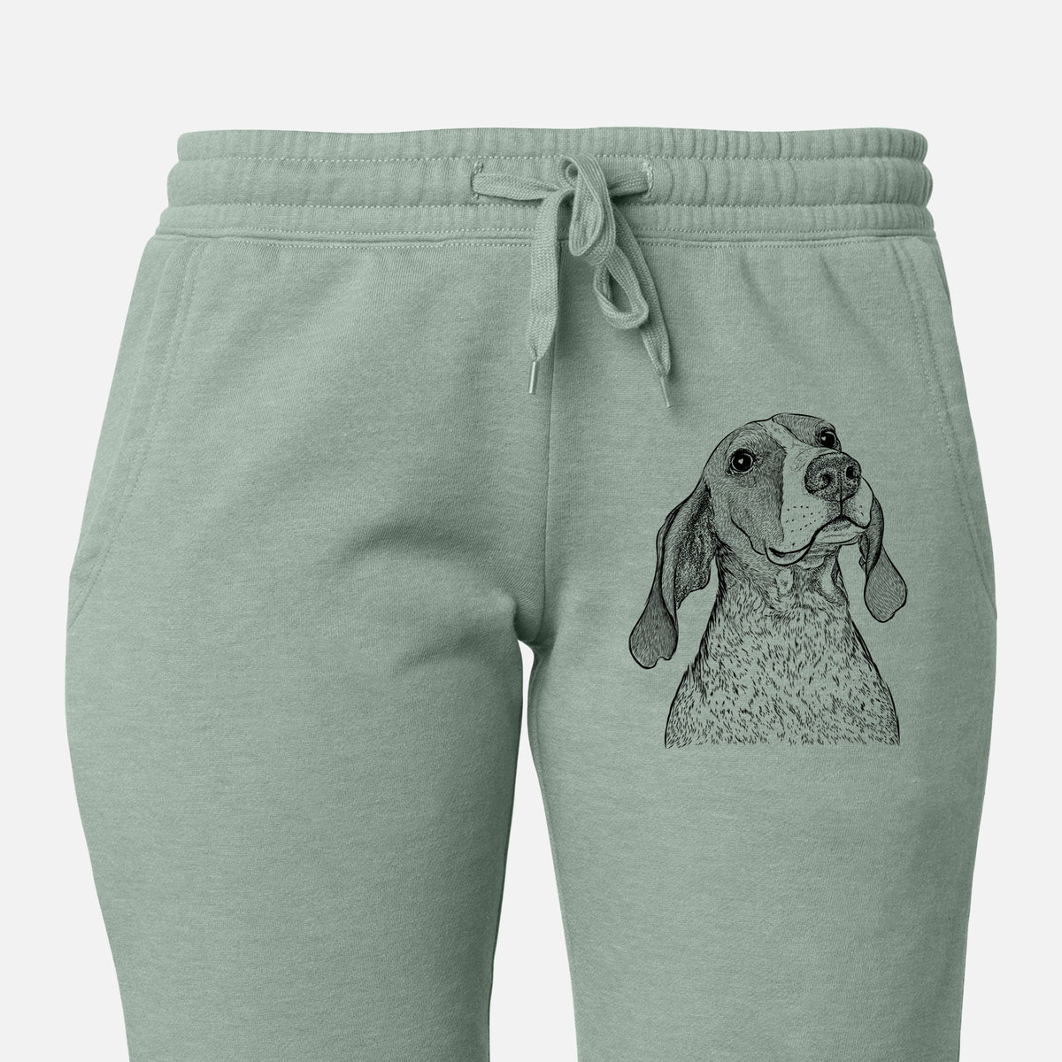 Chester the Red Tick Coonhound - Women&#39;s Cali Wave Joggers