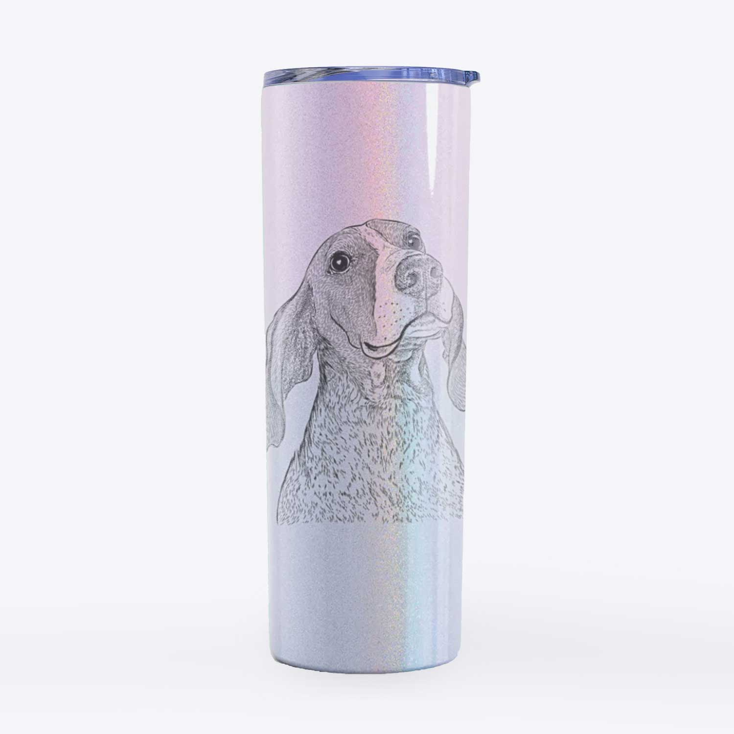 Chester the Red Tick Coonhound - 20oz Skinny Tumbler