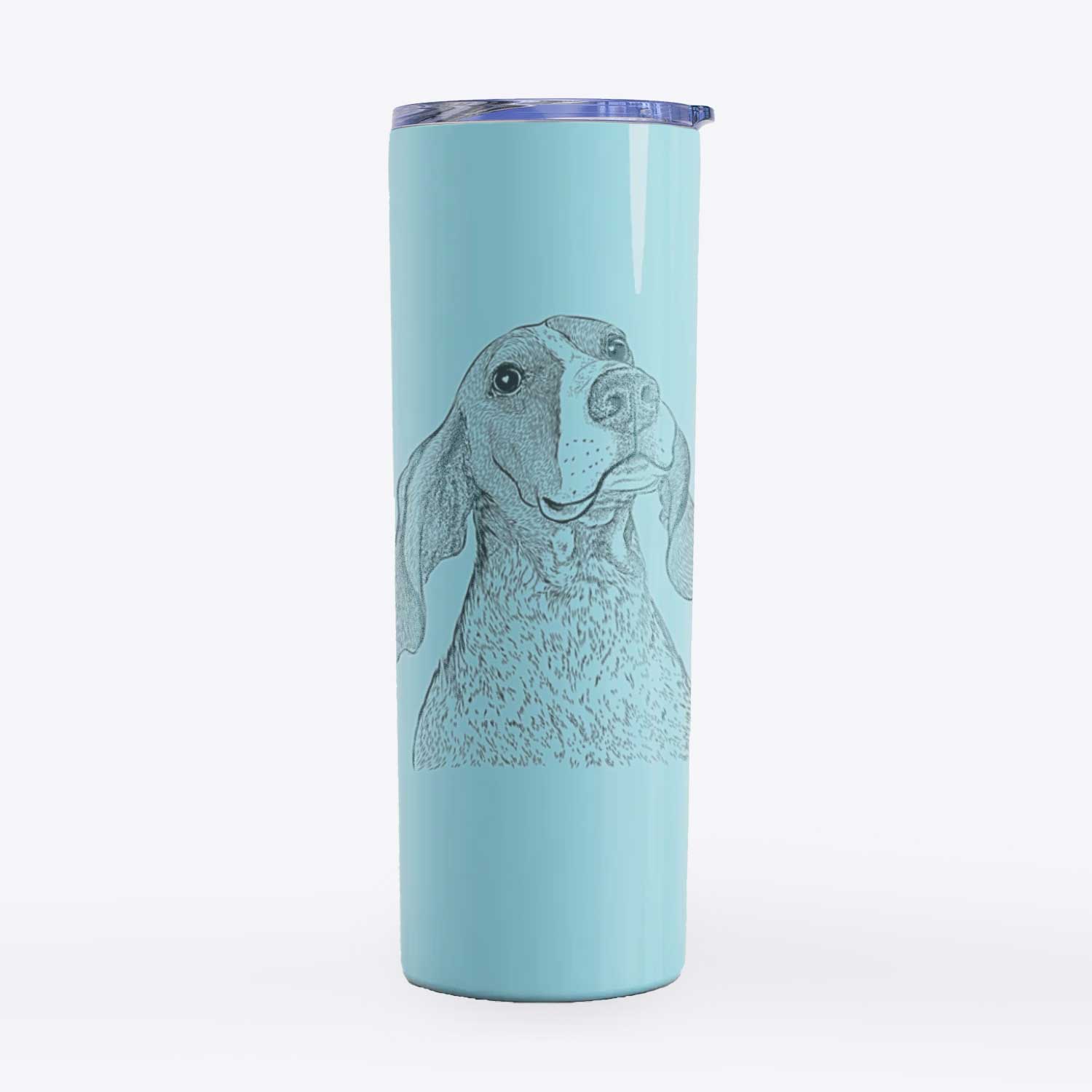 Chester the Red Tick Coonhound - 20oz Skinny Tumbler