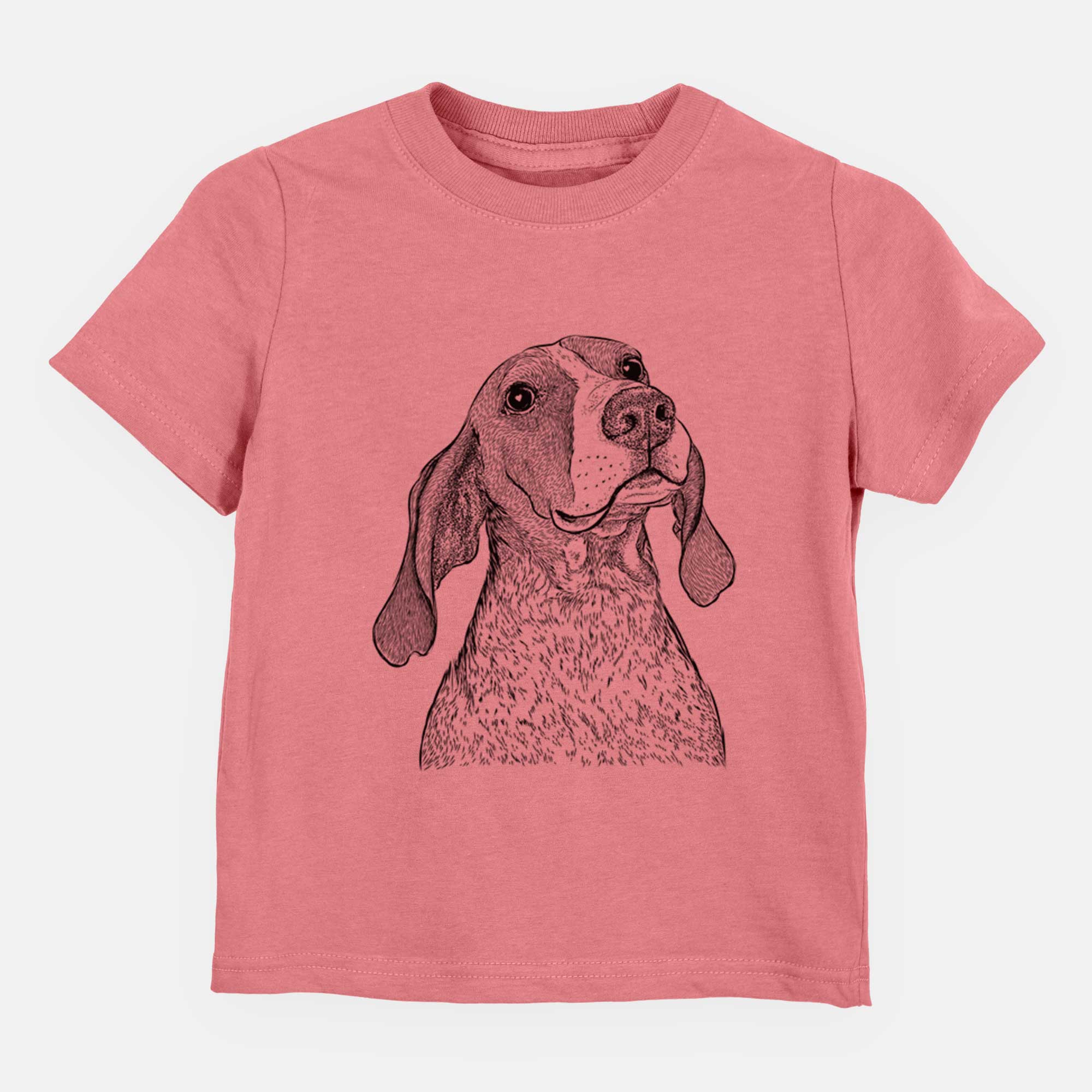 Bare Chester the Red Tick Coonhound - Kids/Youth/Toddler Shirt