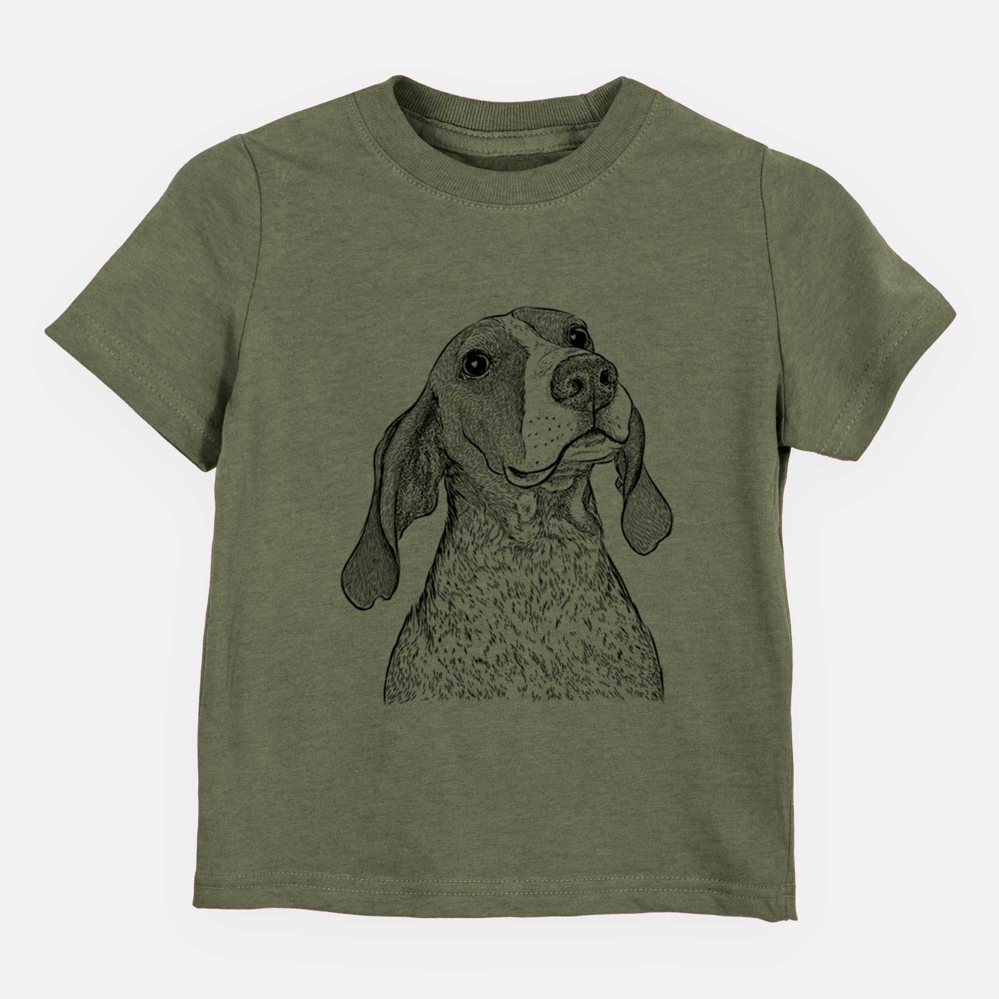 Bare Chester the Red Tick Coonhound - Kids/Youth/Toddler Shirt