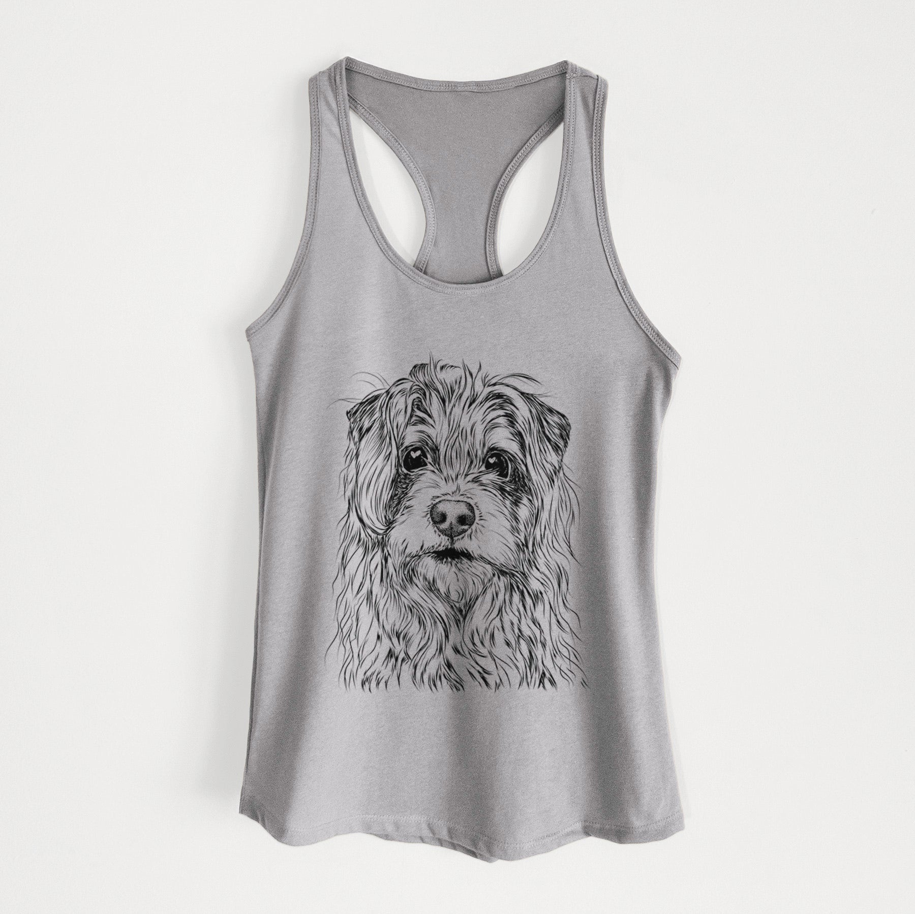 Chester the Terrier Mix - Women's Racerback Tanktop