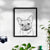 Chew Chew the French Bulldog Art Print