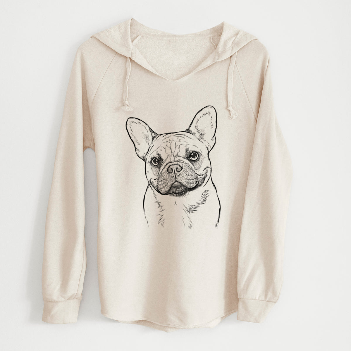 Bare Chew Chew the French Bulldog - Cali Wave Hooded Sweatshirt
