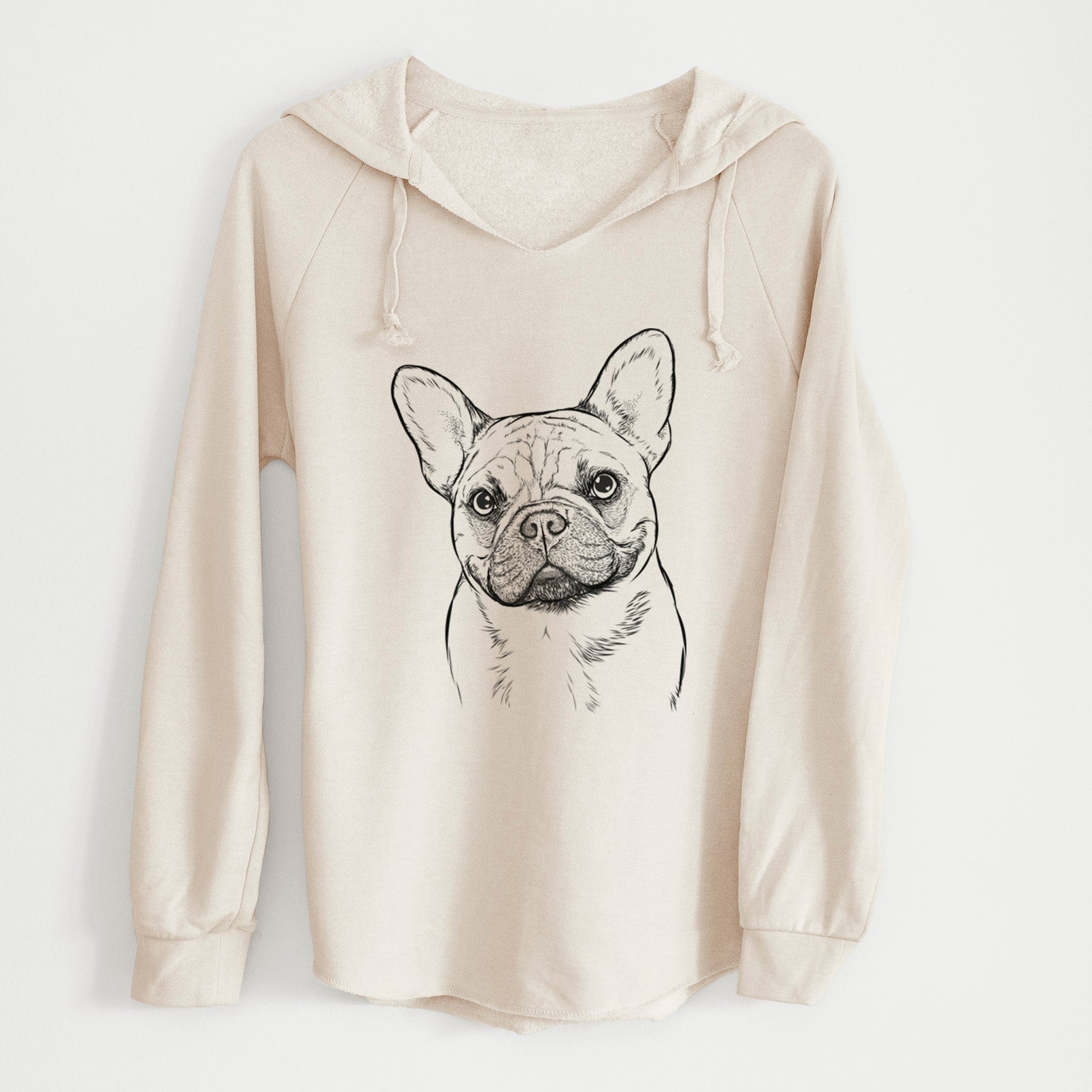Bare Chew Chew the French Bulldog - Cali Wave Hooded Sweatshirt