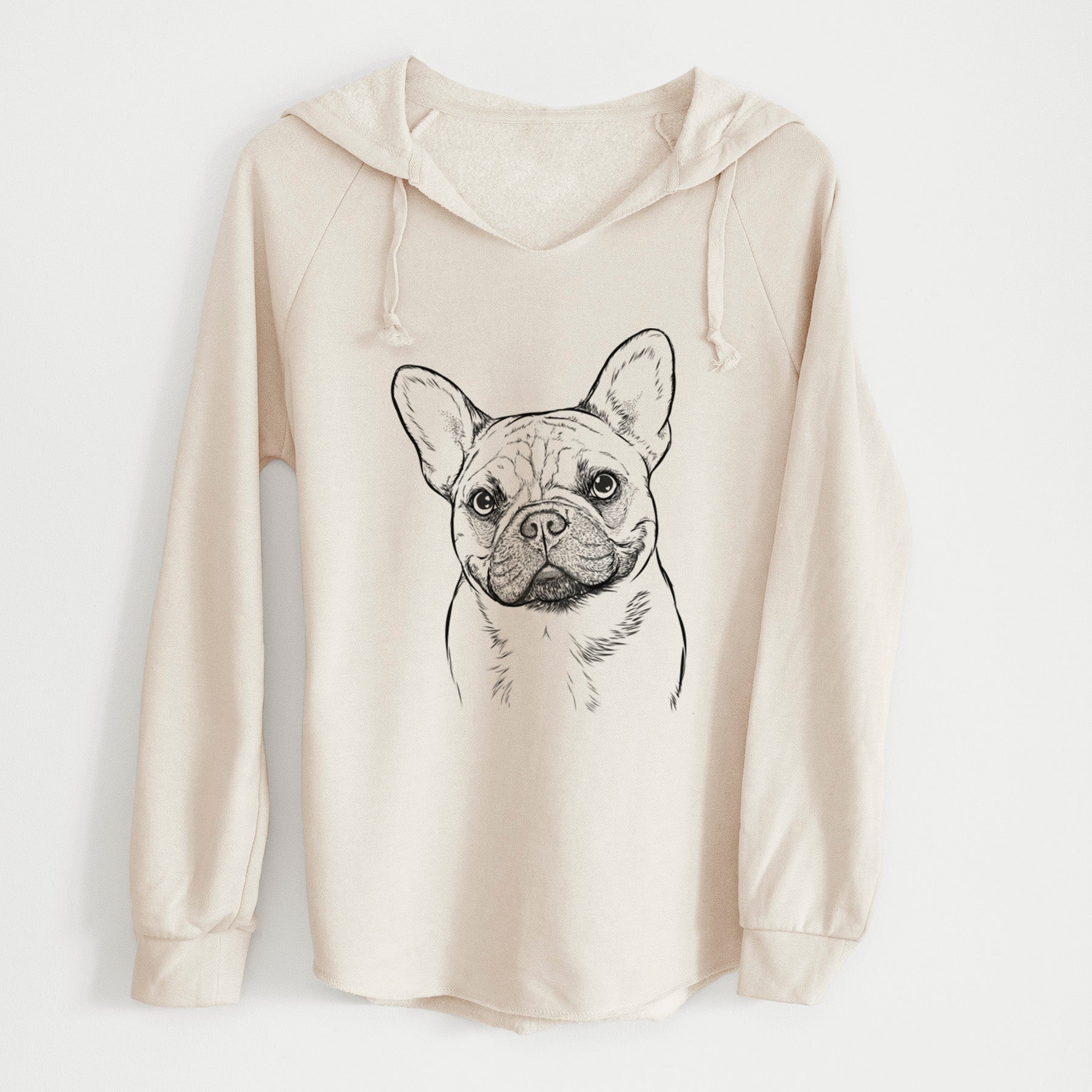 Bare Chew Chew the French Bulldog - Cali Wave Hooded Sweatshirt