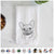 Chew Chew the French Bulldog Decorative Hand Towel