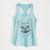 Chew Chew the French Bulldog - Women's Racerback Tanktop