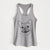 Chew Chew the French Bulldog - Women's Racerback Tanktop