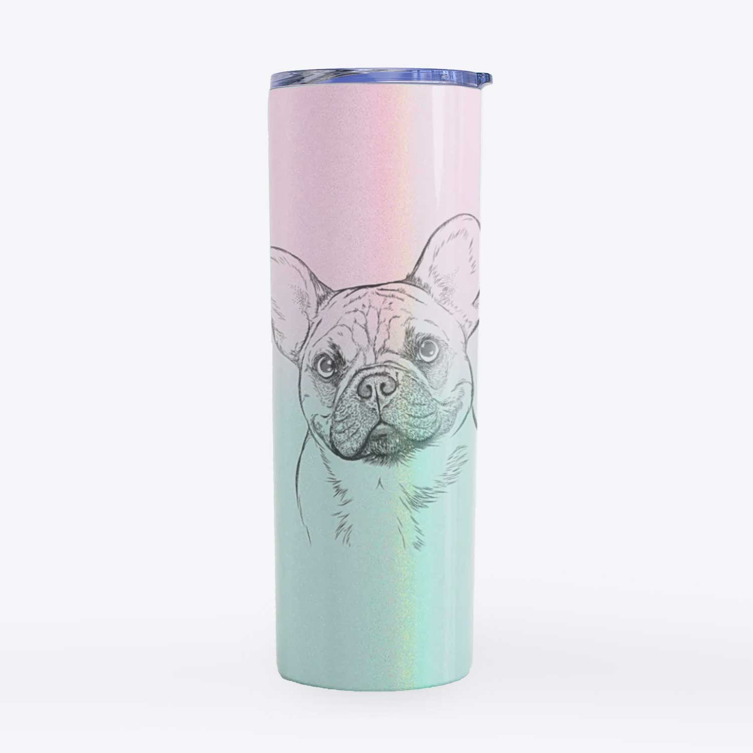 Chew Chew the French Bulldog - 20oz Skinny Tumbler