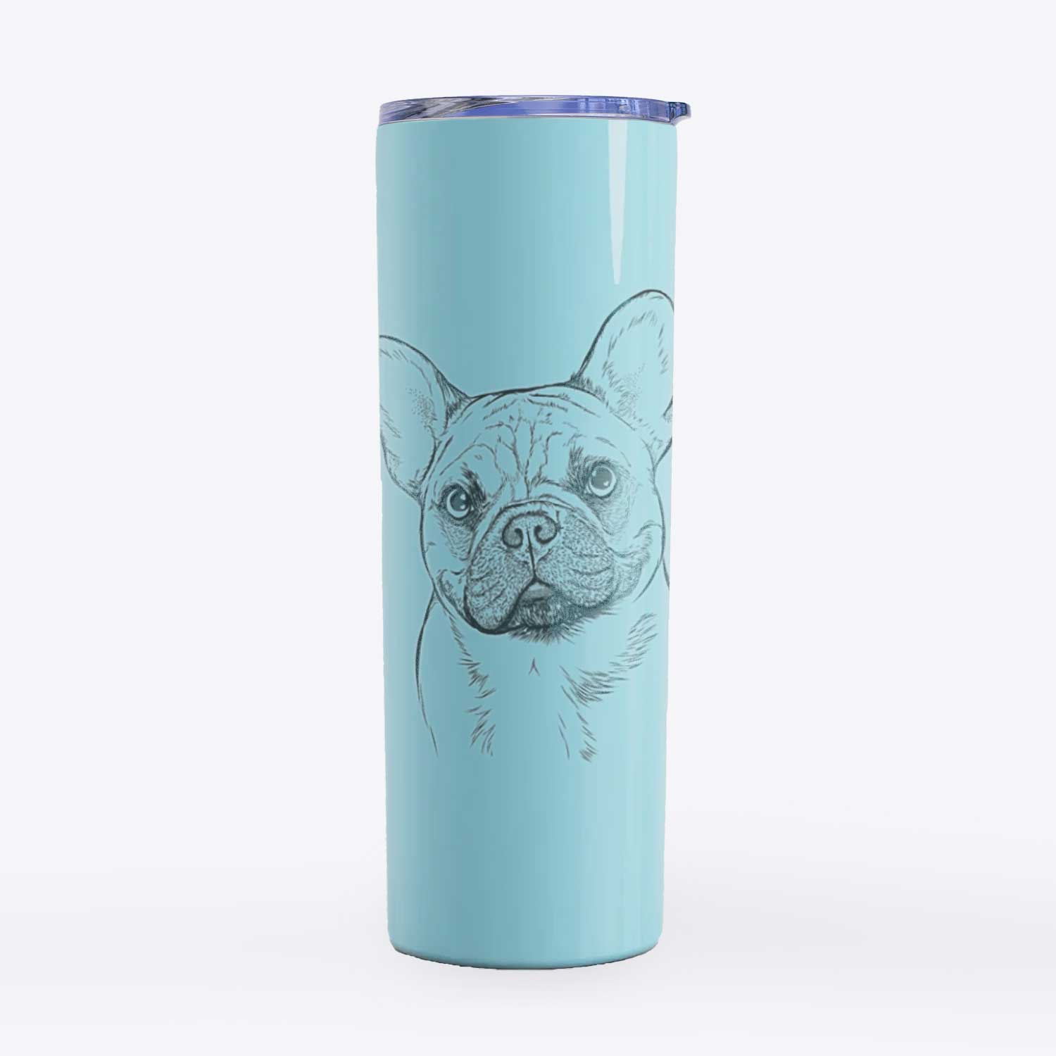 Chew Chew the French Bulldog - 20oz Skinny Tumbler