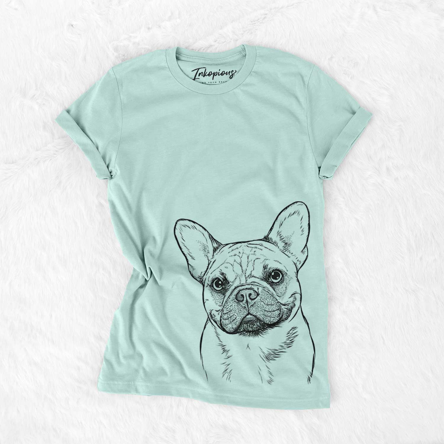 Chew Chew the French Bulldog - Bella Canvas Unisex Crewneck