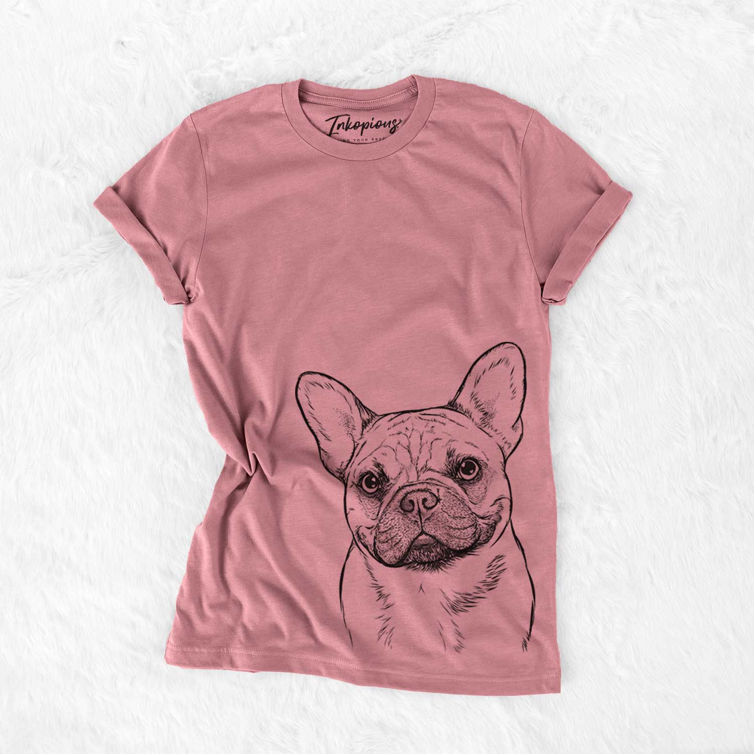 Chew Chew the French Bulldog - Bella Canvas Unisex Crewneck