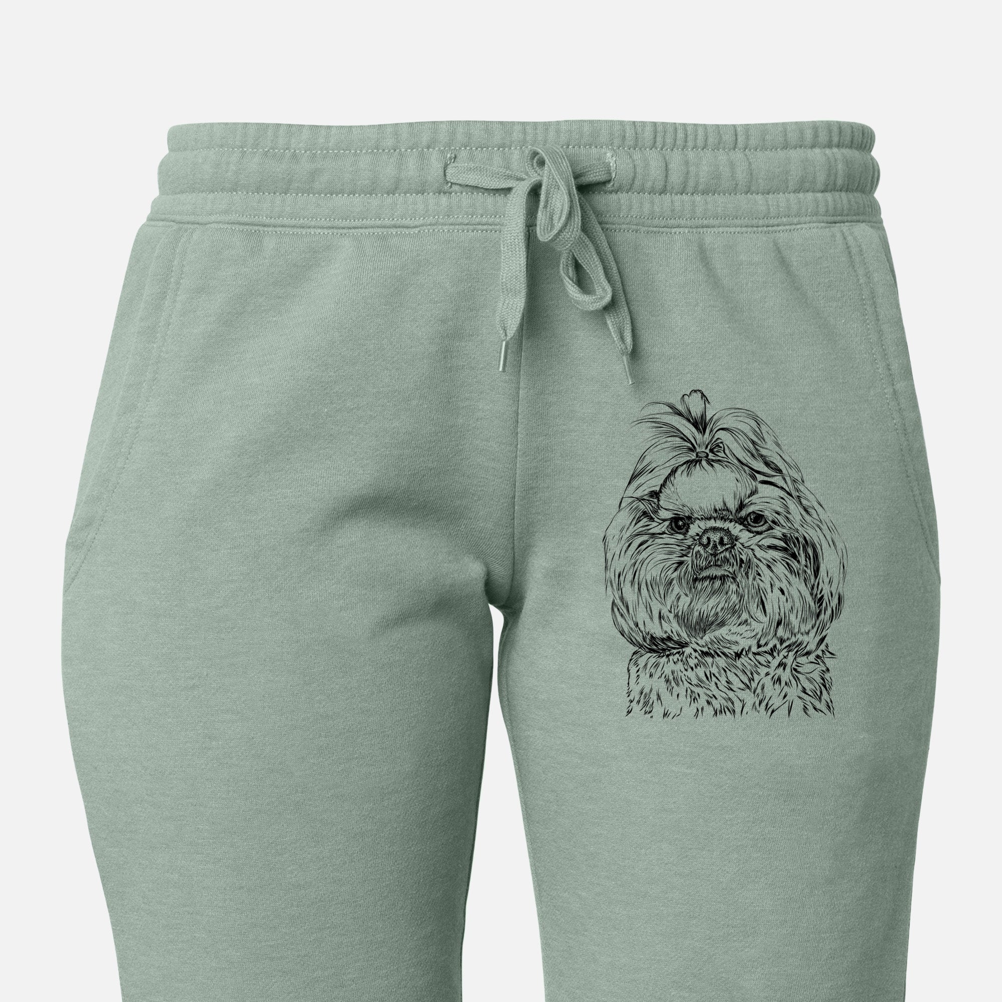 Chewie the Shih Tzu - Women's Cali Wave Joggers