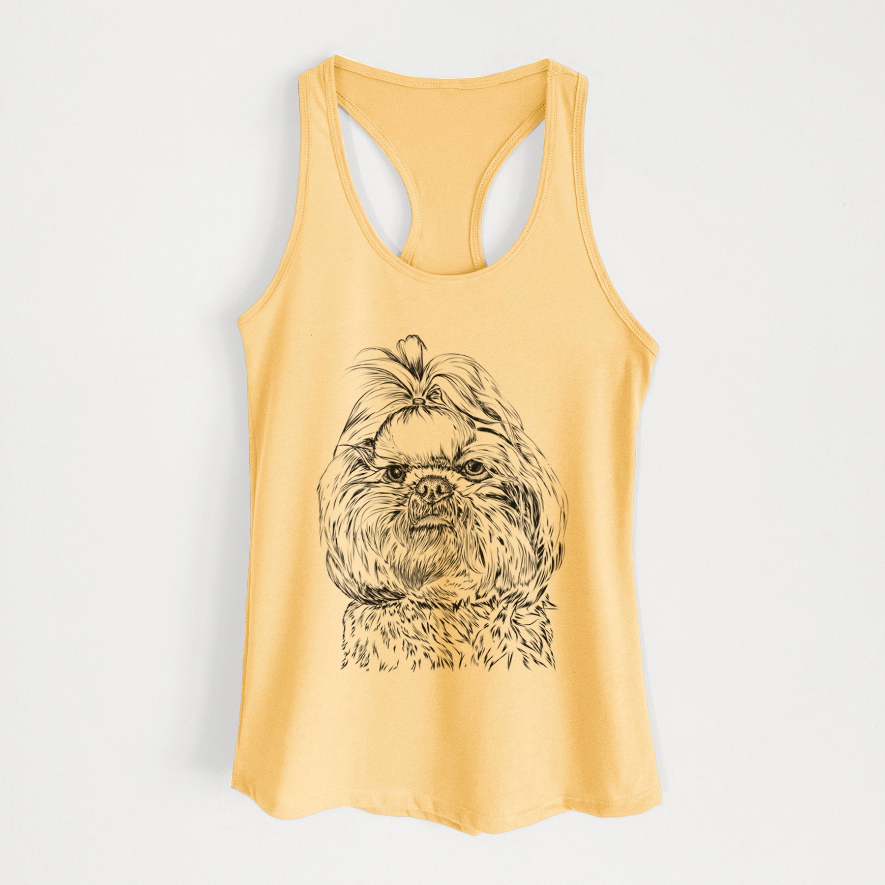 Chewie the Shih Tzu - Women's Racerback Tanktop