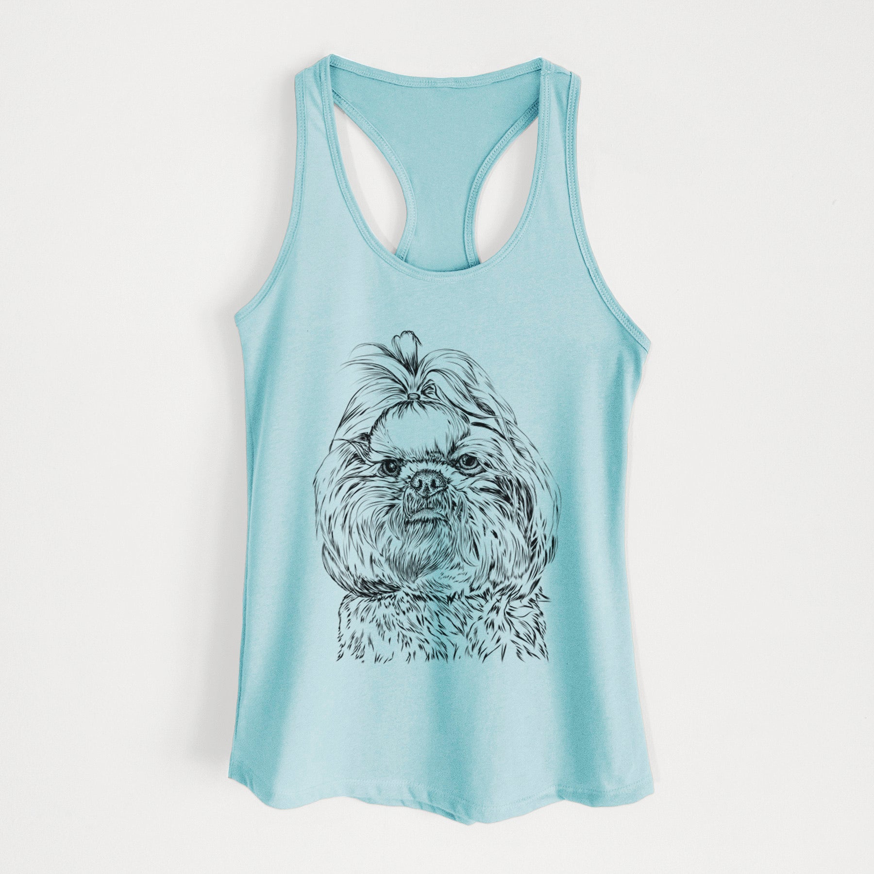 Chewie the Shih Tzu - Women's Racerback Tanktop