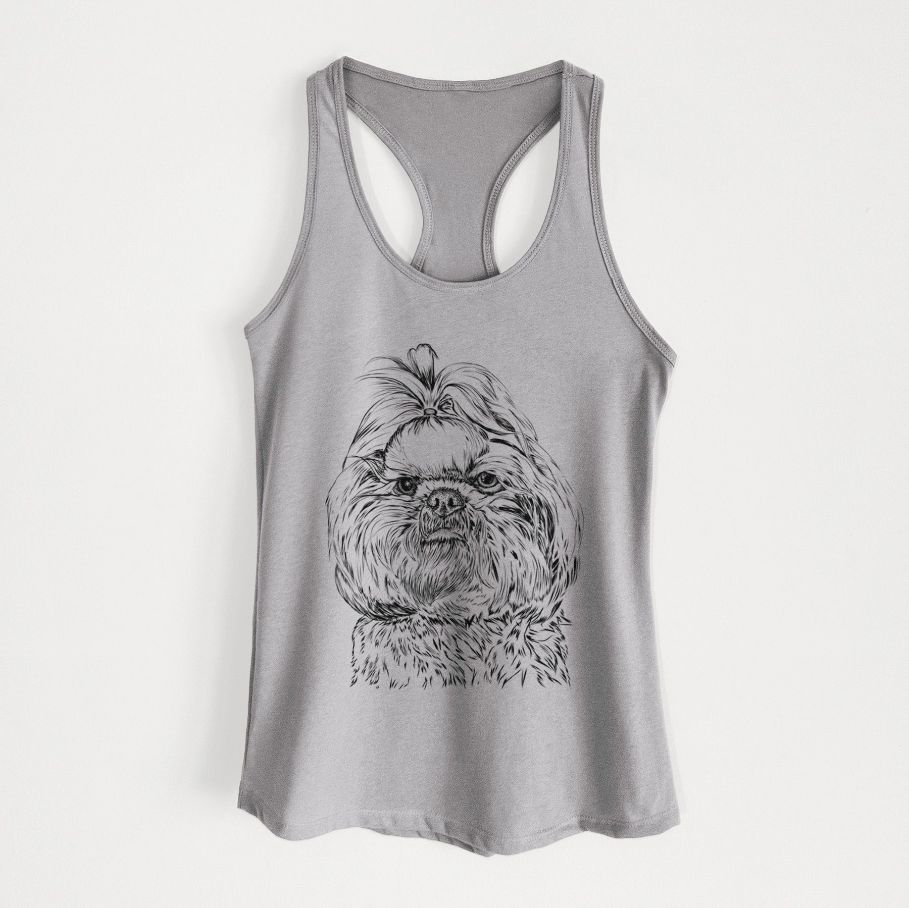 Chewie the Shih Tzu - Women's Racerback Tanktop