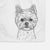 Chewy the Yorkshire Terrier Decorative Hand Towel