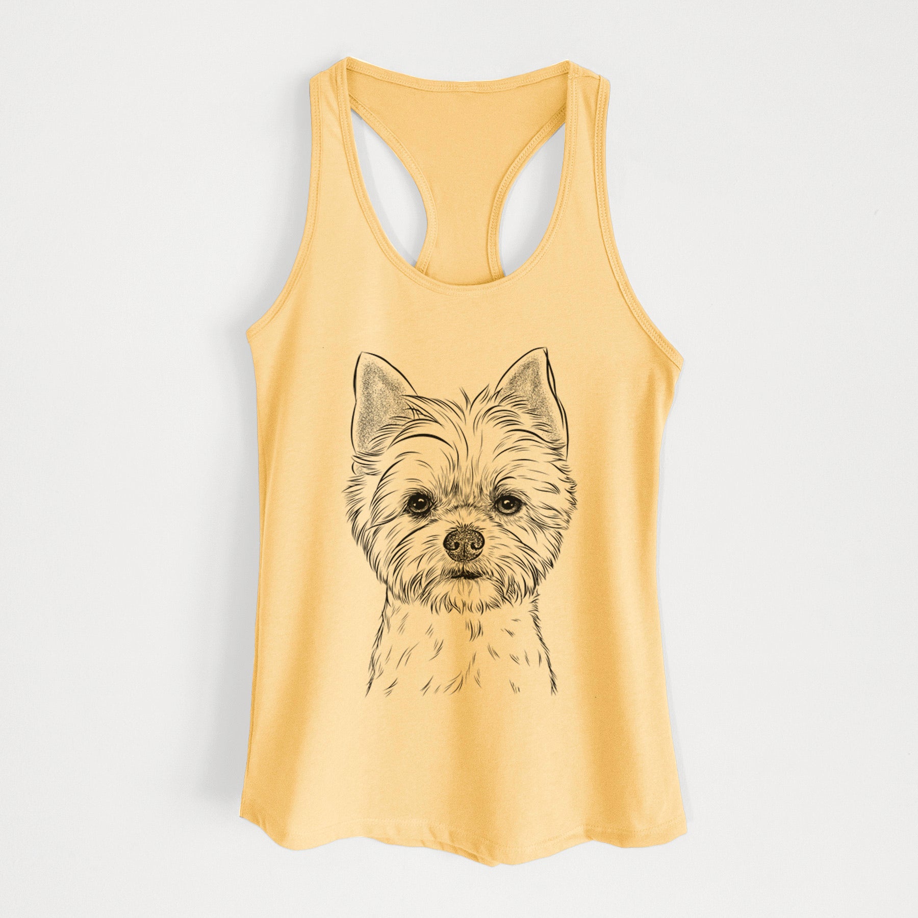 Chewy the Yorkshire Terrier - Women's Racerback Tanktop