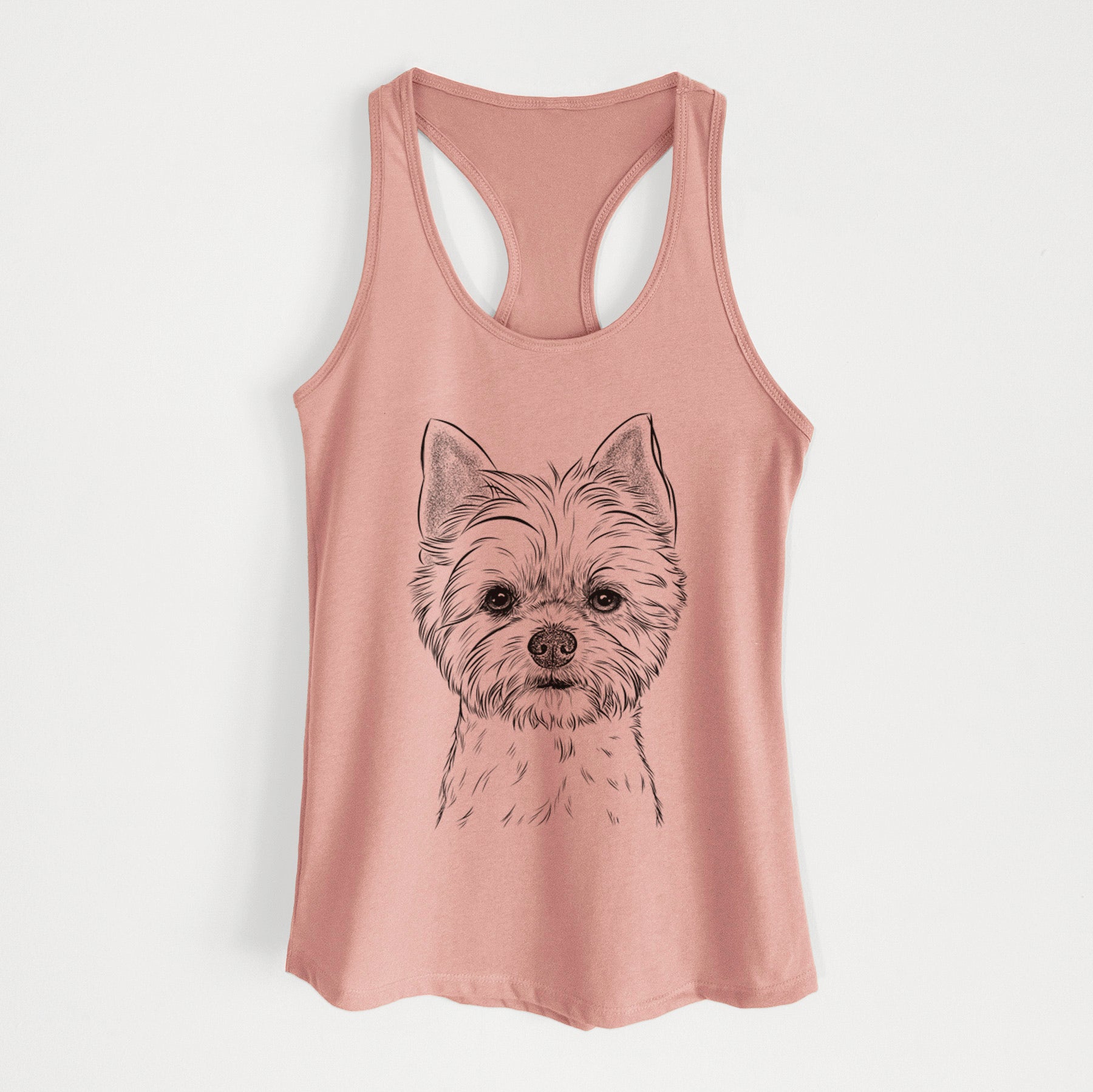 Chewy the Yorkshire Terrier - Women's Racerback Tanktop