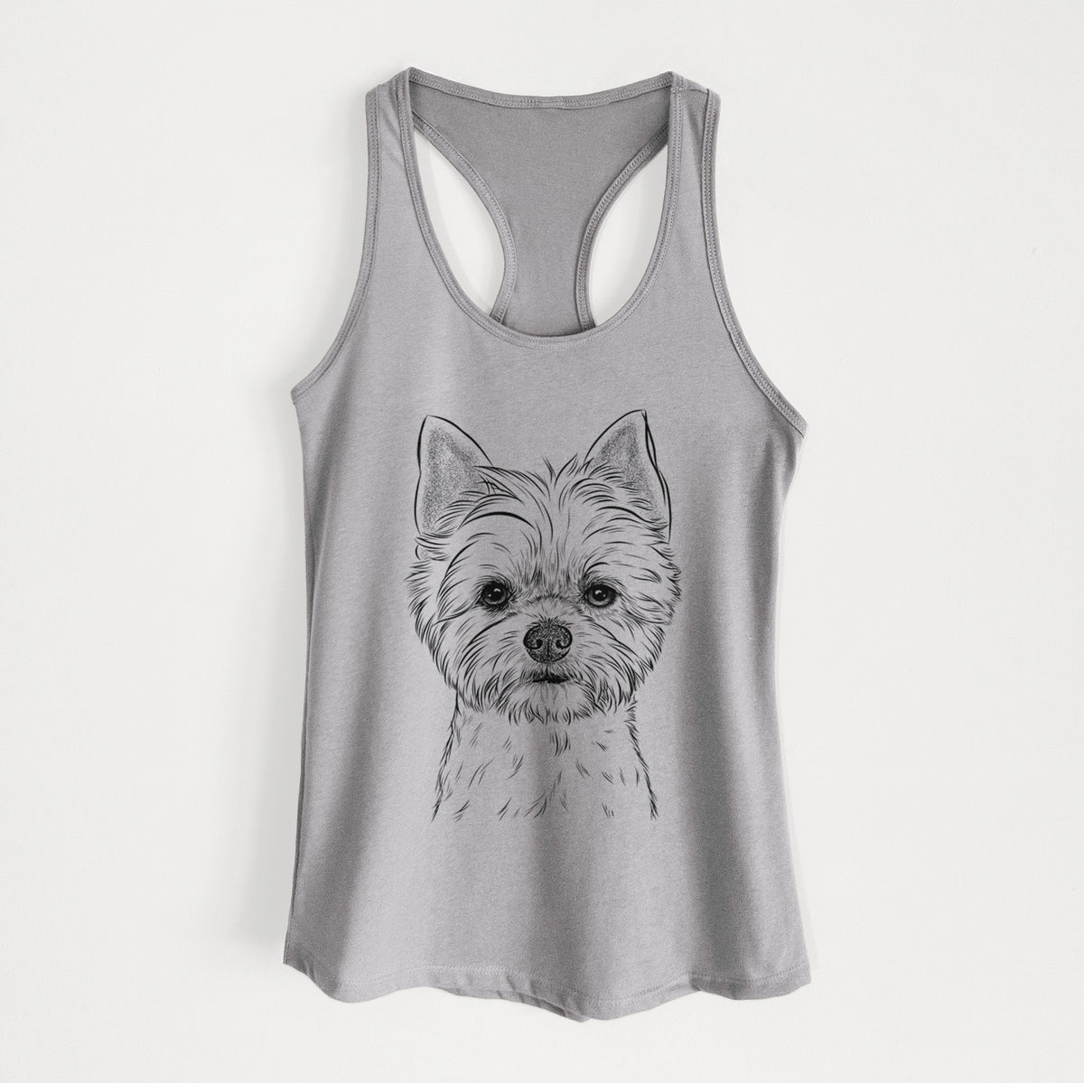 Chewy the Yorkshire Terrier - Women&#39;s Racerback Tanktop