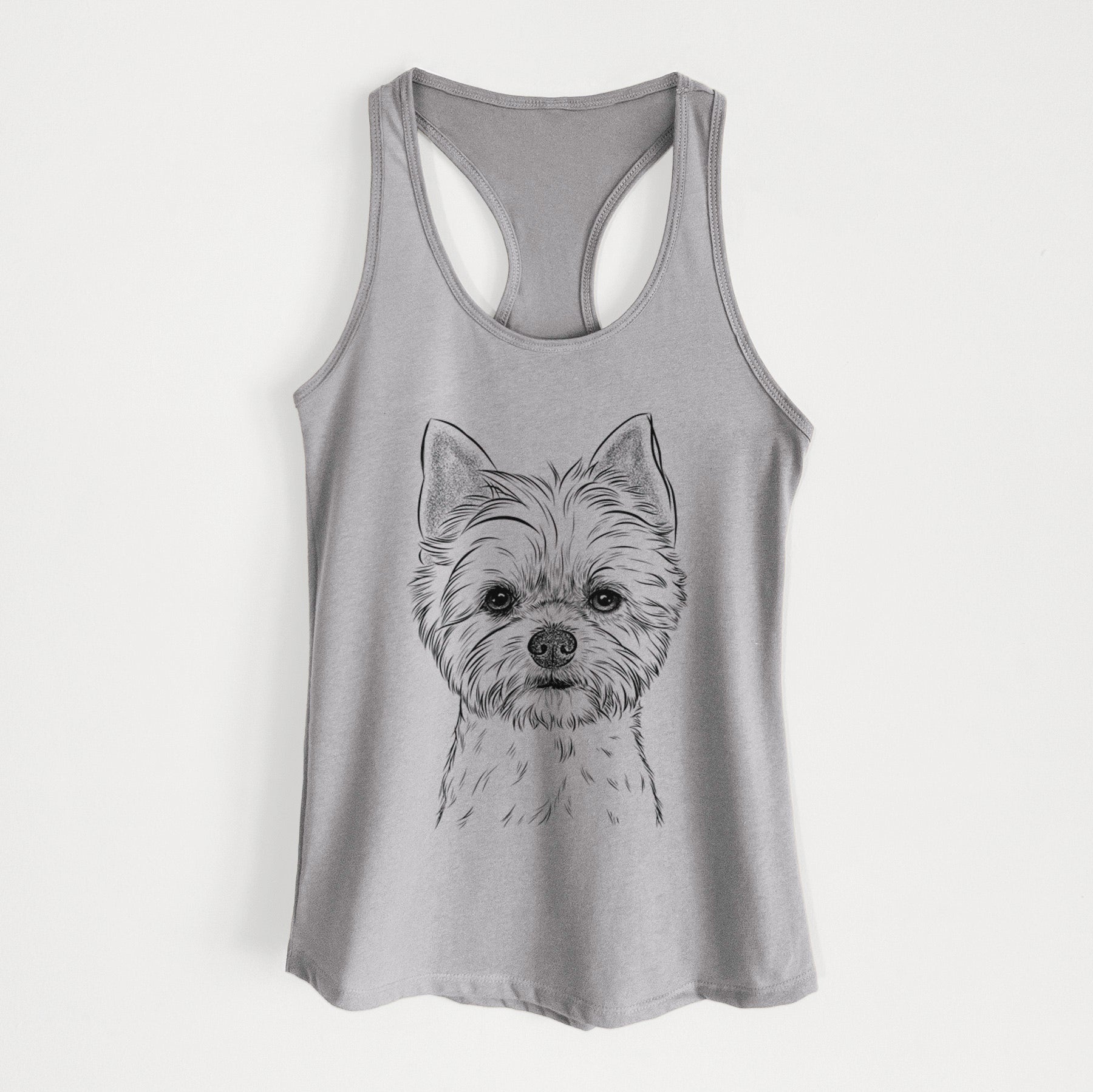 Chewy the Yorkshire Terrier - Women's Racerback Tanktop