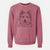 Bare Chia the Samoyed Husky Mix - Unisex Pigment Dyed Crew Sweatshirt