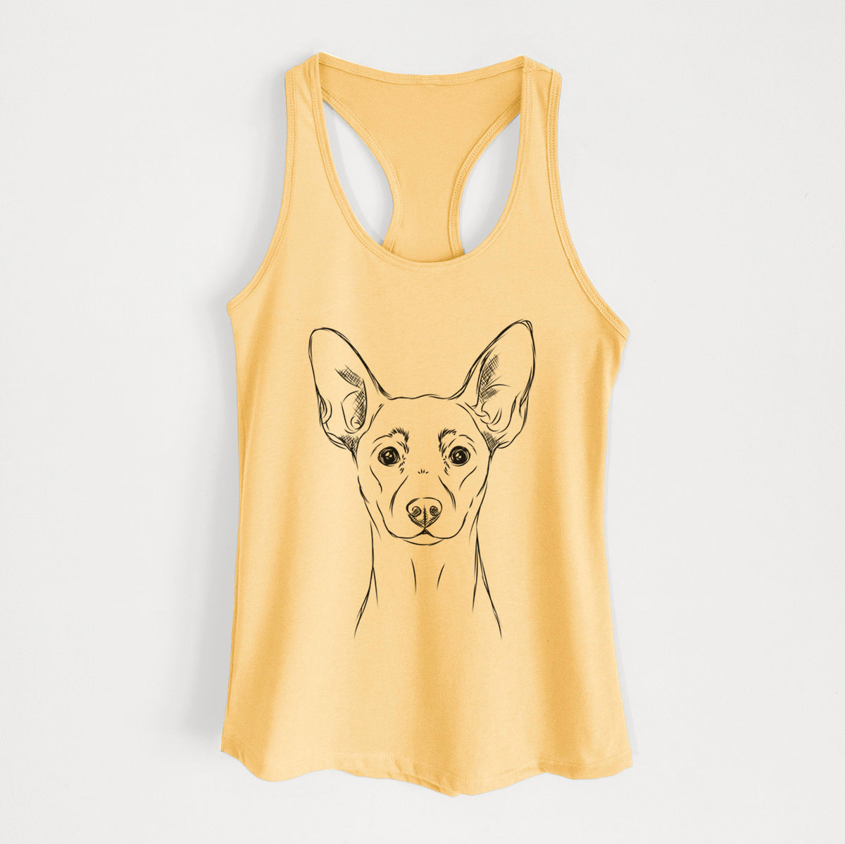 Chillie the Mini Pinscher - Women's Racerback Tanktop
