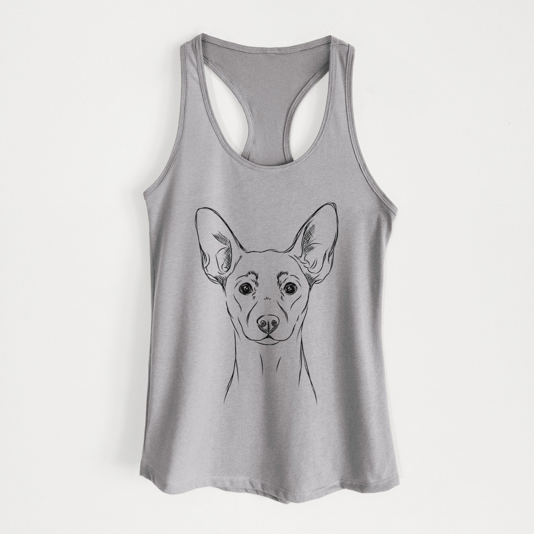 Chillie the Mini Pinscher - Women's Racerback Tanktop