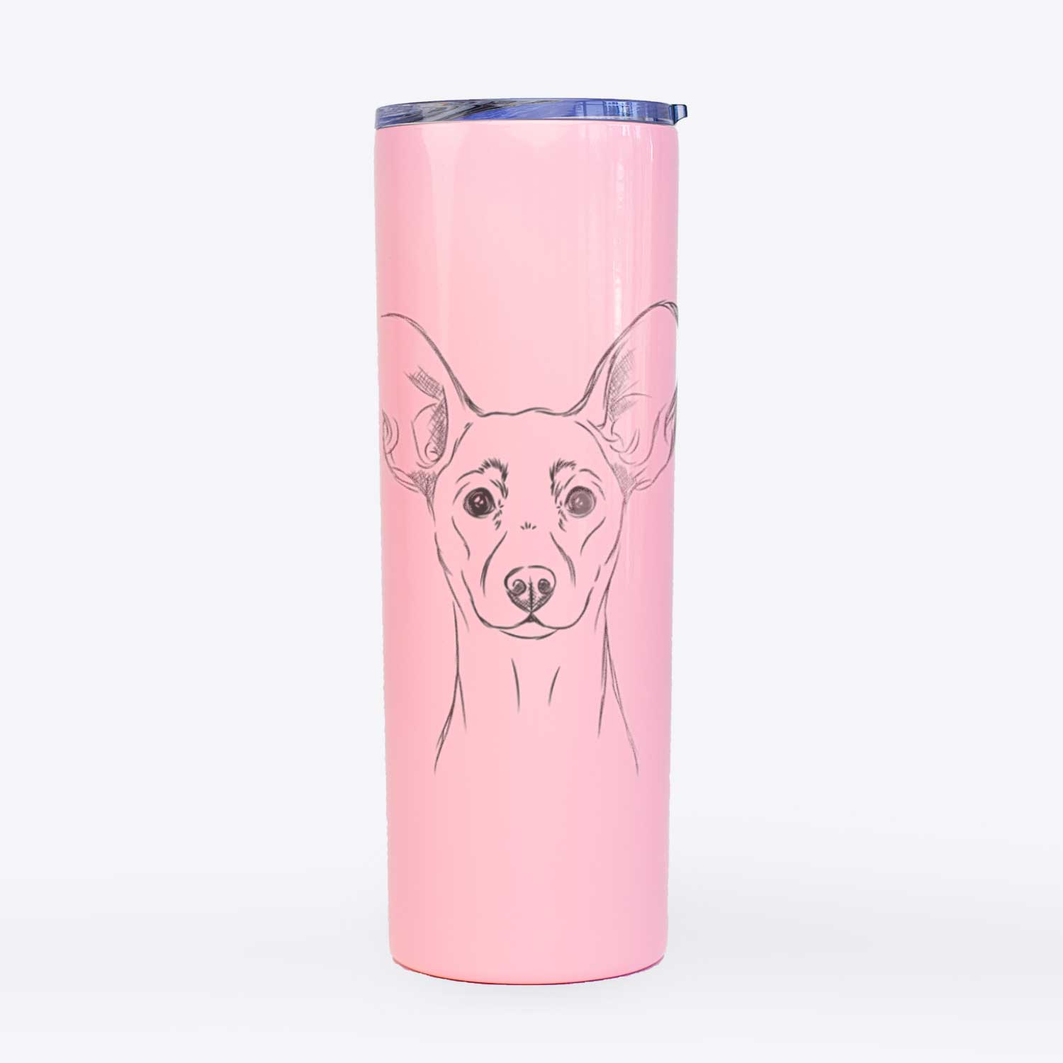 Chillie the Mini Pinscher - 20oz Skinny Tumbler