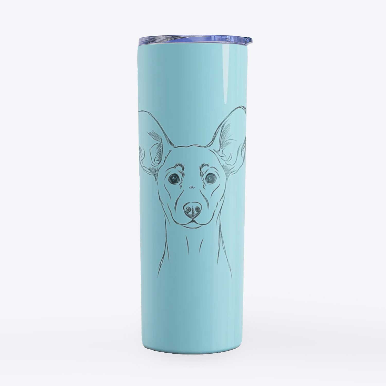 Chillie the Mini Pinscher - 20oz Skinny Tumbler