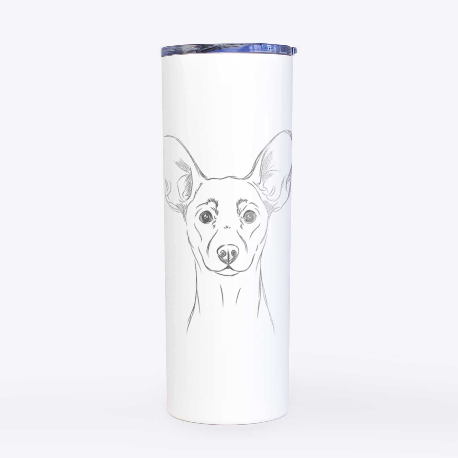 Chillie the Mini Pinscher - 20oz Skinny Tumbler