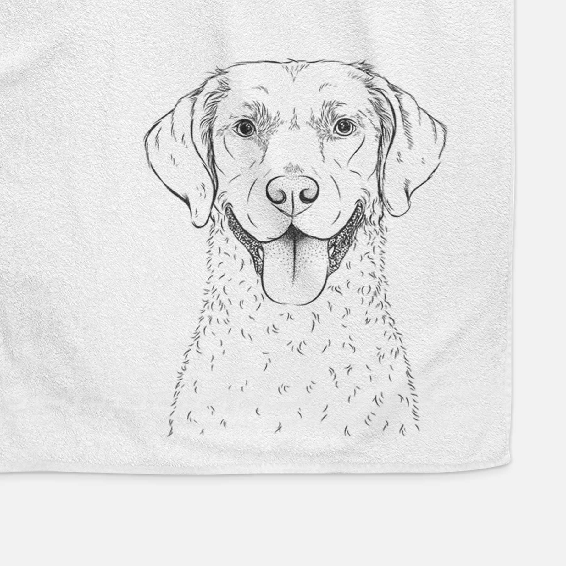 Chip the Chesapeake Bay Retriever Decorative Hand Towel