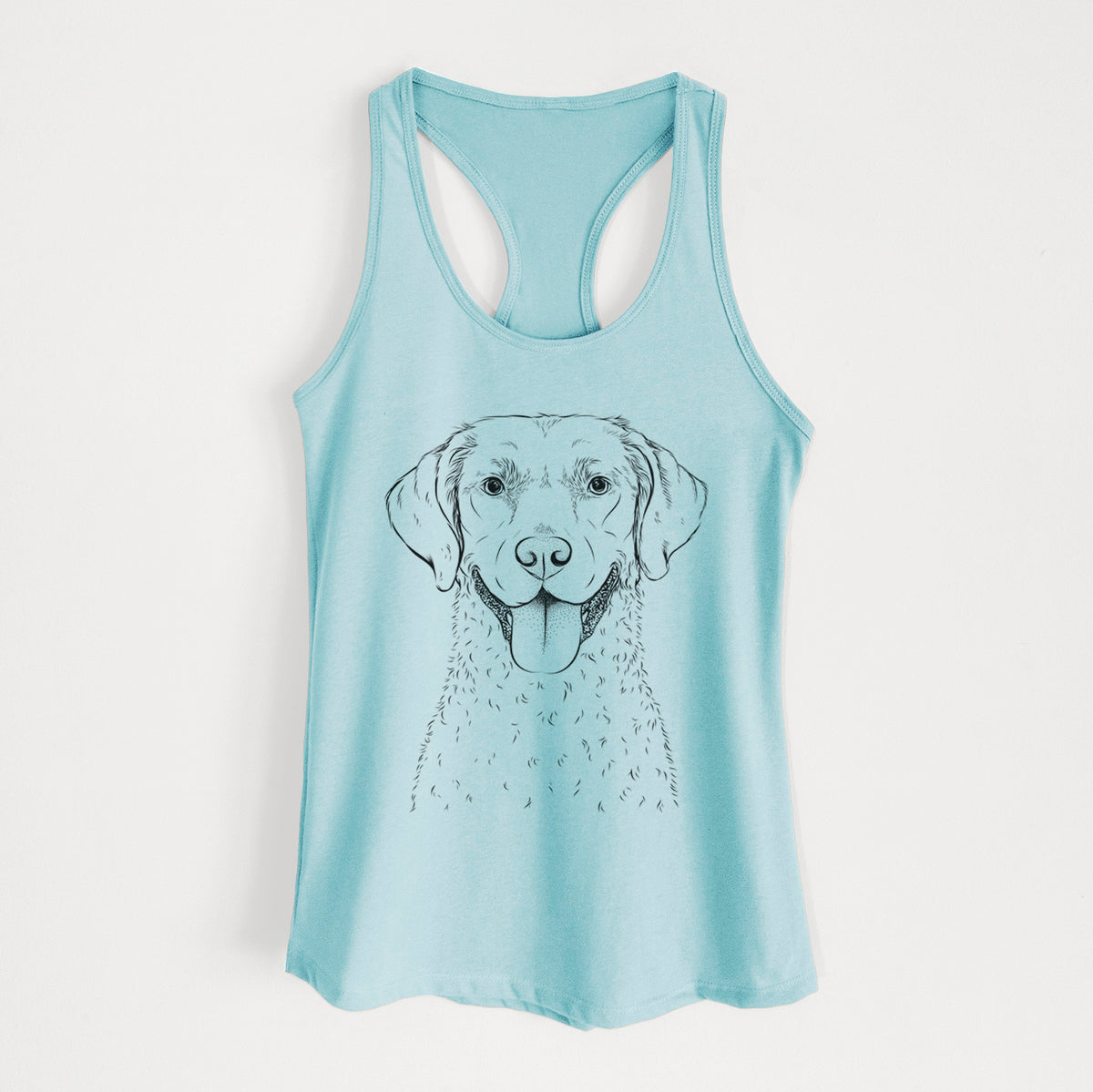 Chip the Chesapeake Bay Retriever - Women's Racerback Tanktop
