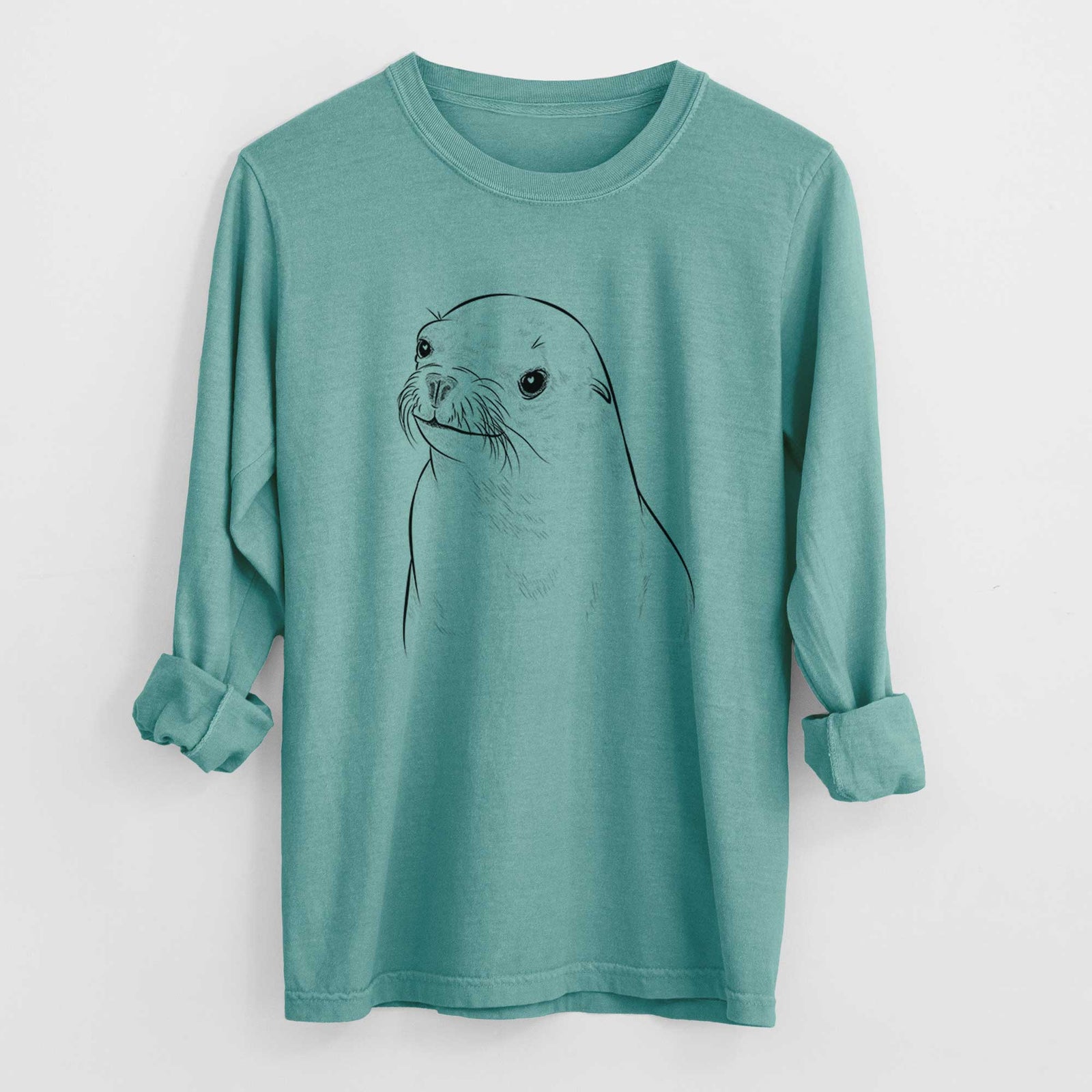 Bare Chip the California Sea Lion - Heavyweight 100% Cotton Long Sleeve