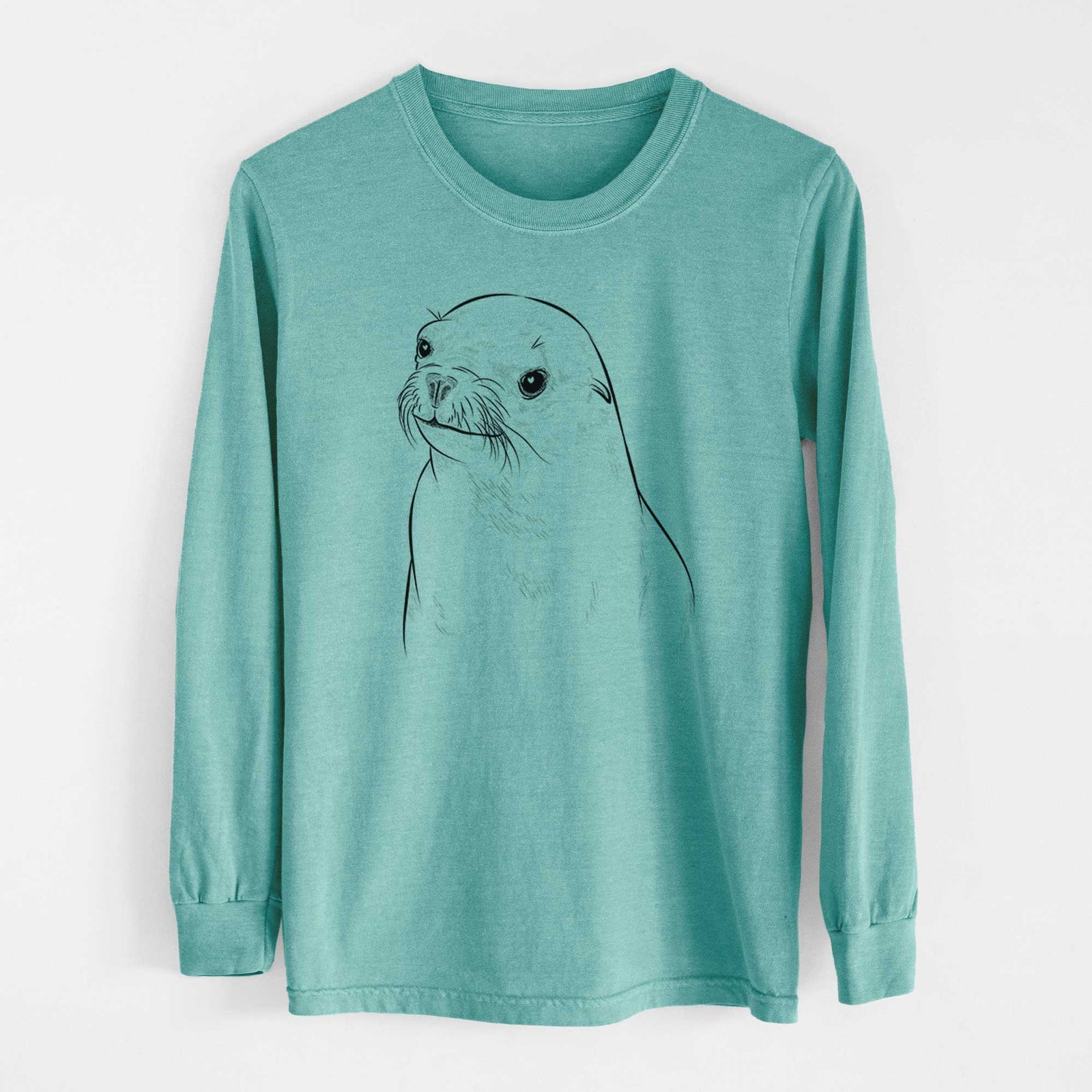 Bare Chip the California Sea Lion - Heavyweight 100% Cotton Long Sleeve