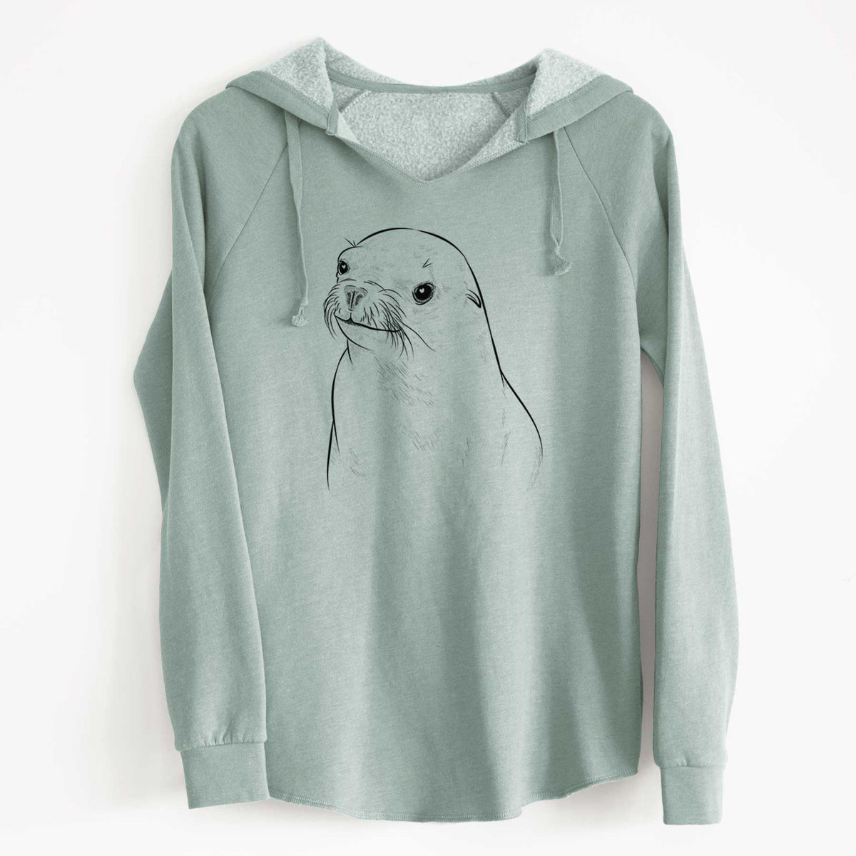 Bare Chip the California Sea Lion - Cali Wave Hooded Sweatshirt