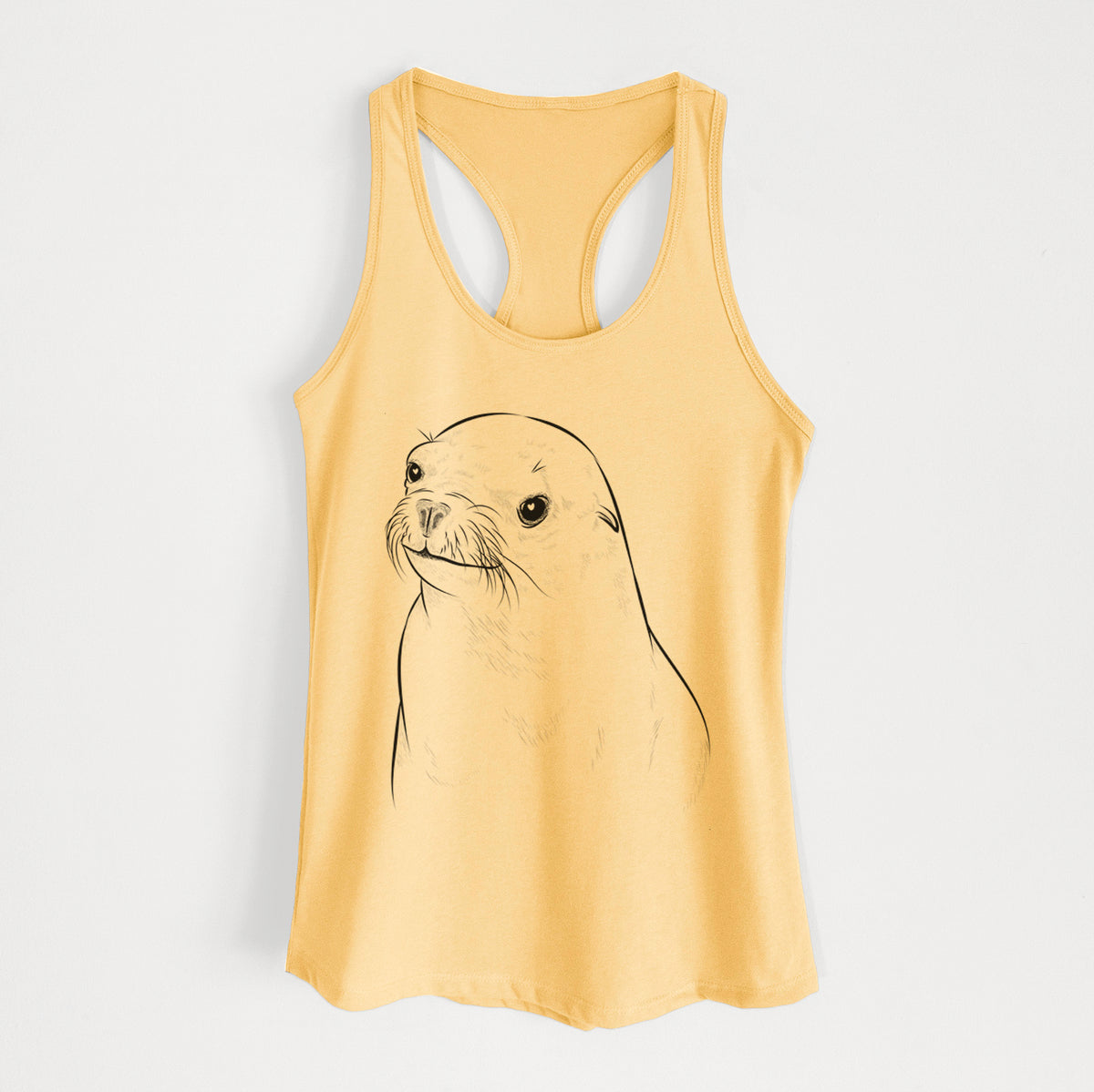 Chip the California Sea Lion - Women's Racerback Tanktop