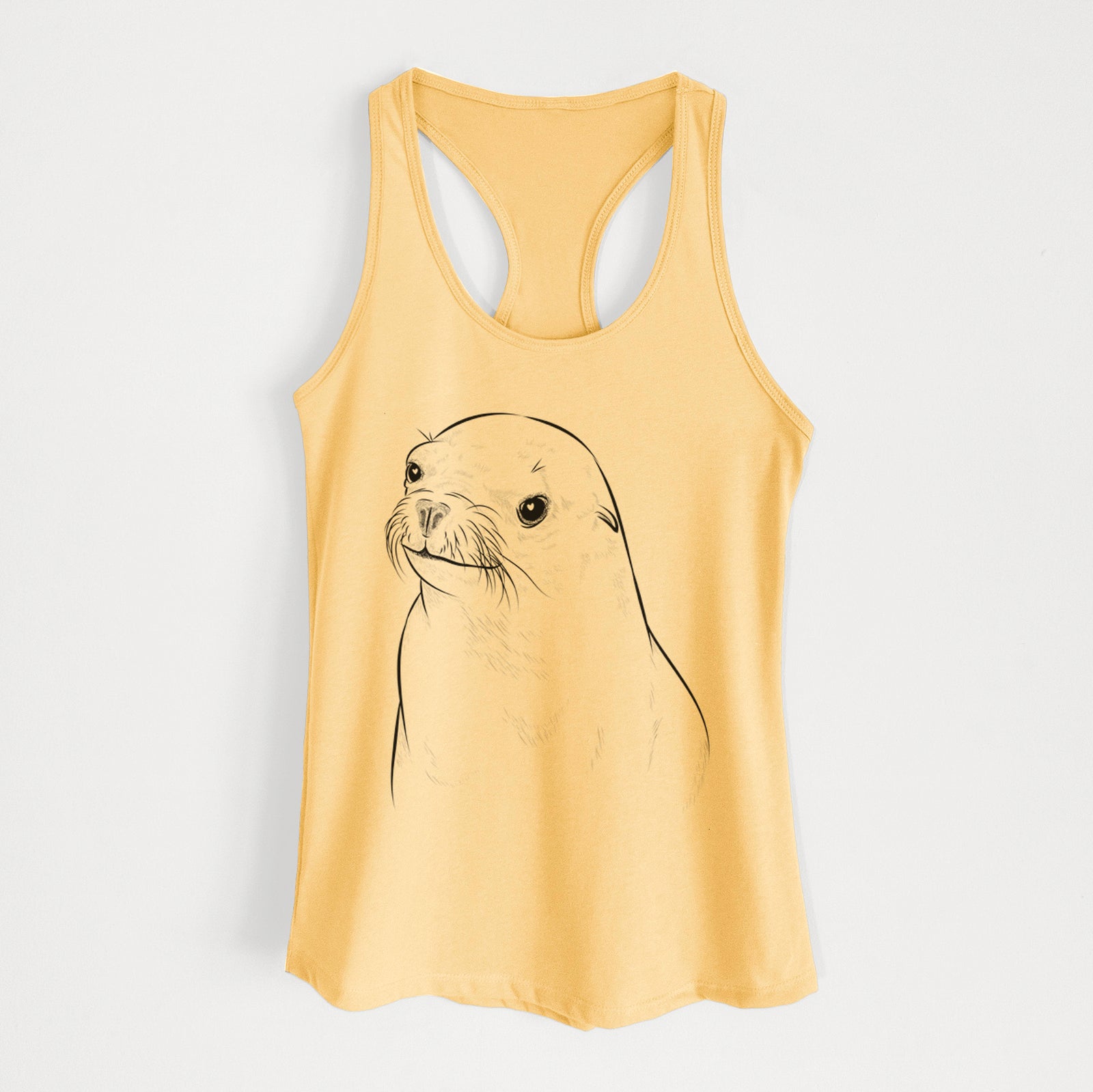 Chip the California Sea Lion - Women's Racerback Tanktop