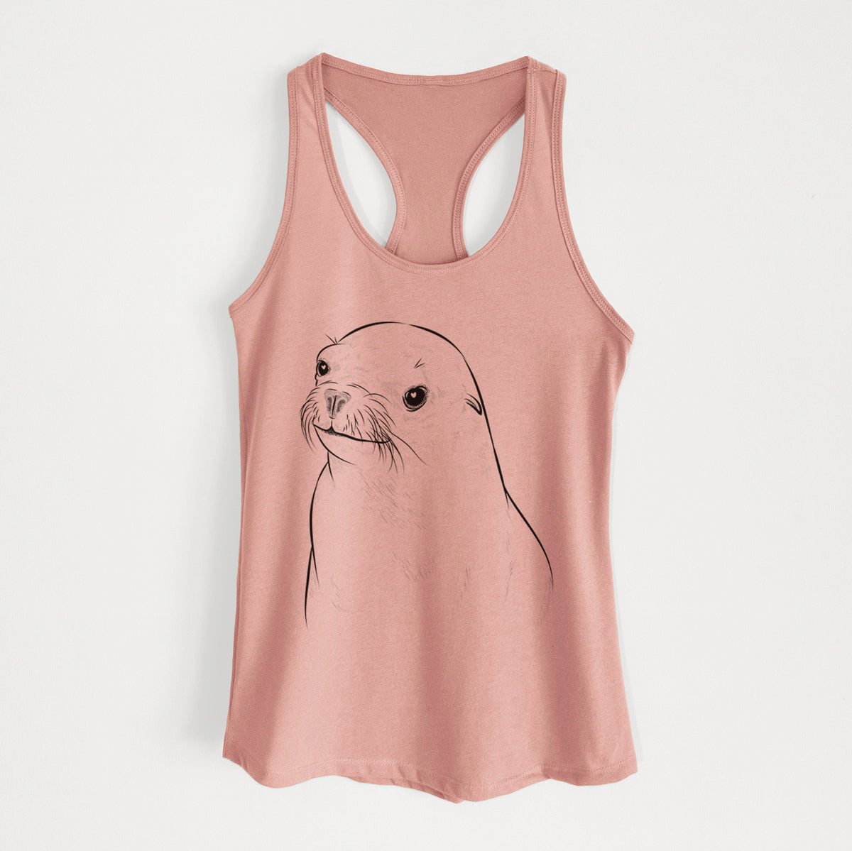 Chip the California Sea Lion - Women's Racerback Tanktop