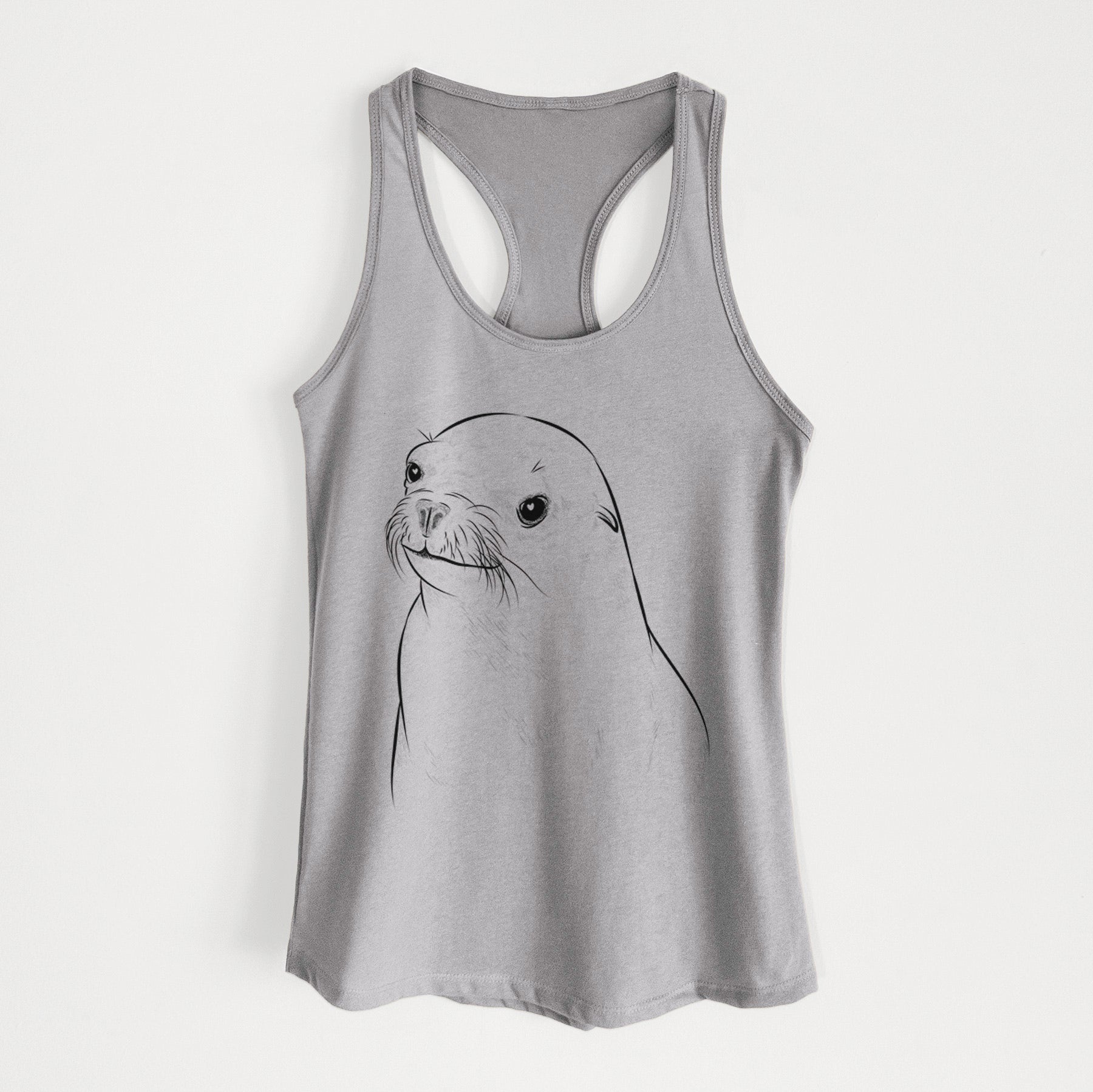 Chip the California Sea Lion - Women's Racerback Tanktop