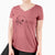 Bare Chip the California Sea Lion - Women's V-neck Shirt