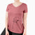 Bare Chip the California Sea Lion - Women's V-neck Shirt