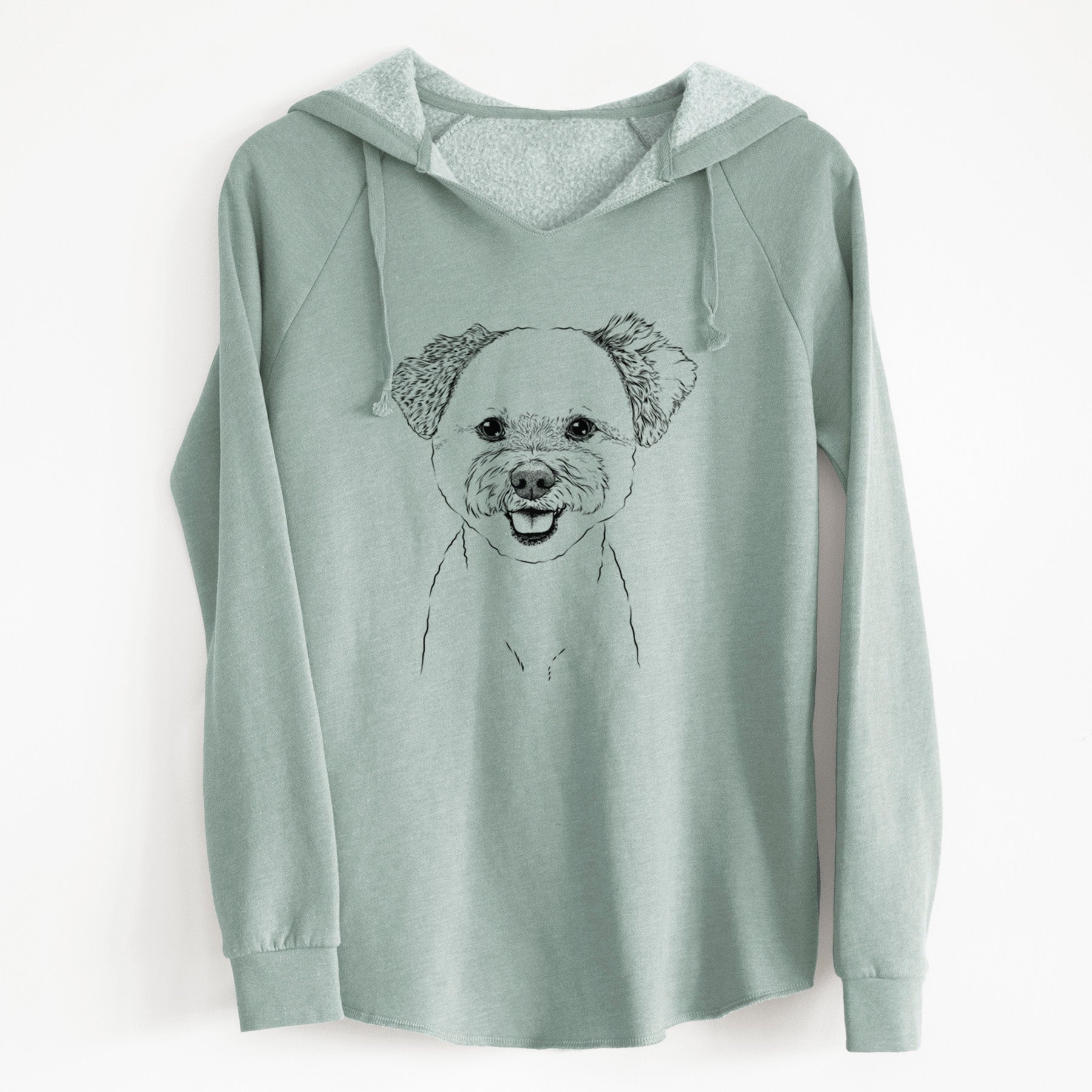Bare Chippy the Mixed Breed - Cali Wave Hooded Sweatshirt