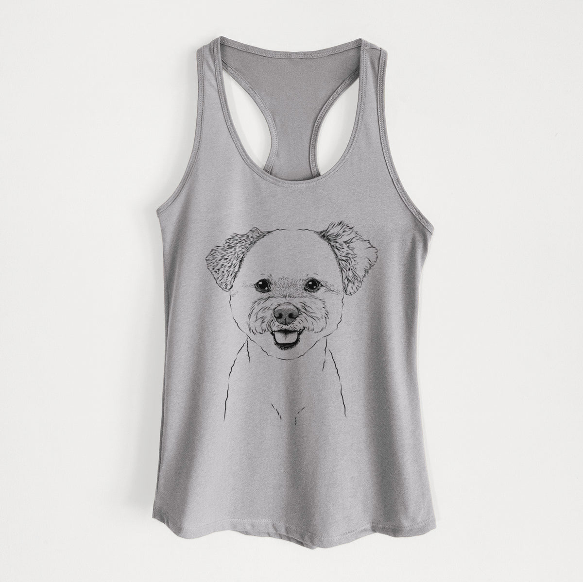 Chippy the Mixed Breed - Women&#39;s Racerback Tanktop